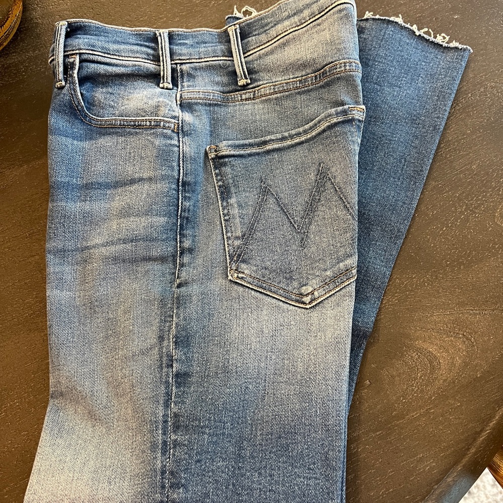 MOTHER hustler ankle fray